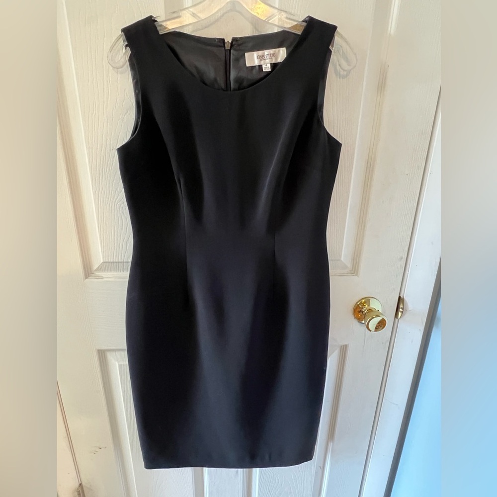 Jones Studio Black Midi Dress